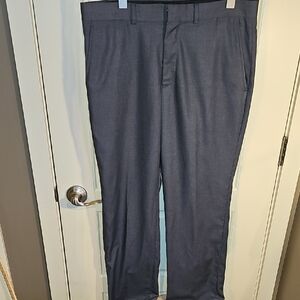 Kenneth Cole- Men's Charcoal Dress Slacks SIZE 34W 32L